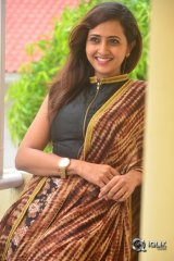 Anchor Lasya At Raja Meeru Keka Movie Press Meet